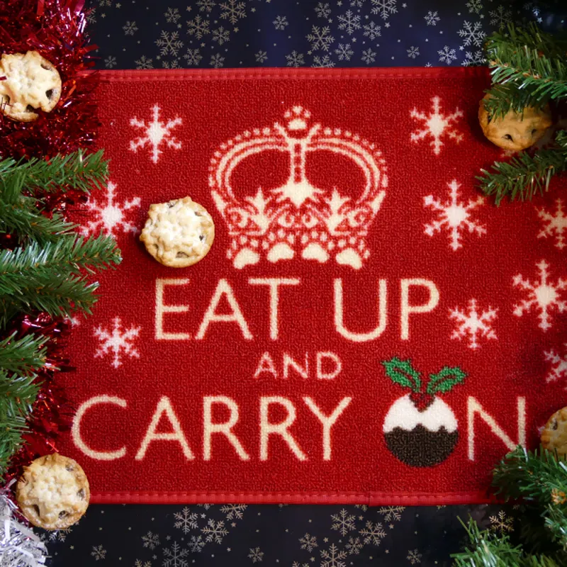 Christmas Pet Feeding Mat Christmas Pet Feeding Mat